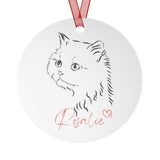 Pet Ornament for Christmas Tree - Personalized with Your Pet's Name and Image of Pet/Breed Printify