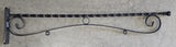 24 inch Reverse Scroll Sign Bracket - NO SIGN Plush