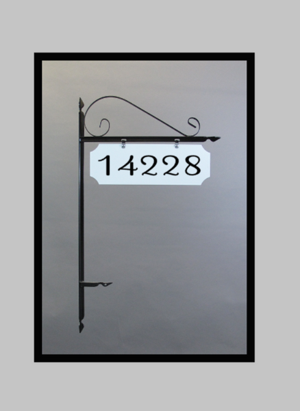 Personalized 18" Metal Garden/Yard Sign with 60" Stake Metalcraft Industries