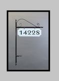 Personalized 18x6 Metal Garden/Yard Sign with 36" Stake Metalcraft Industries