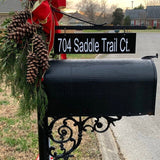 Refurbish Mailbox and Replace Address Plate Service LOCAL Plush