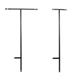 Metal T Bar Garden/Yard Stake NO SIGN - add your own sign, flag or banner Metalcraft Industries