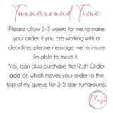 Customized Coasters- Ceramic, Round, Set of 4 Plush