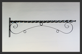 43 inch Reverse Scroll Sign Bracket - NO SIGN Metalcraft Industries