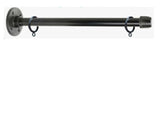 Industrial Pipe Fitting Bracket with Adjustable Rings for Custom Signage- 3/4" x 48"- BRACKET ONLY Plush