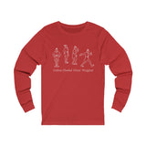 Cotton-Headed Ninny Muggins! Long Sleeve T-Shirt Funny Elf Holiday Shirt Printify