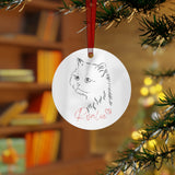Pet Ornament for Christmas Tree - Personalized with Your Pet's Name and Image of Pet/Breed Printify