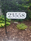 Personalized 18x6 Metal Garden/Yard Sign with 36" Stake Metalcraft Industries