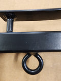 24" Modern Straight Sign Bracket with Simple Arch - NO SIGN Plush