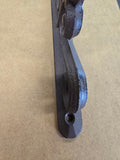 Cast Iron Sign Hanging Bracket: 12 Inch Scroll Design