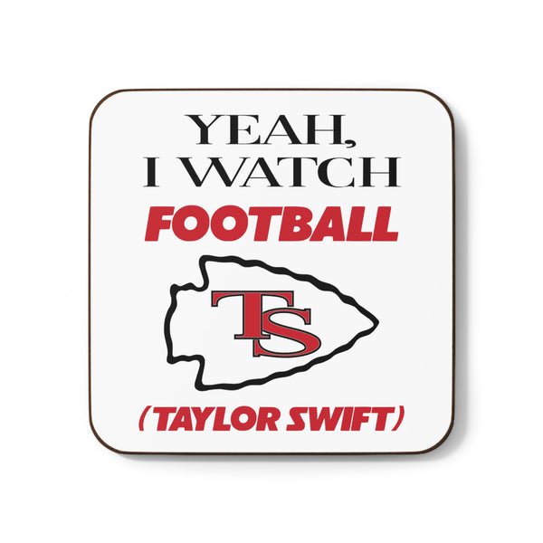 Yeah, I Watch Football (Taylor Swift) Coaster Kansas City Chiefs Travis Kelce Football Couple Lover