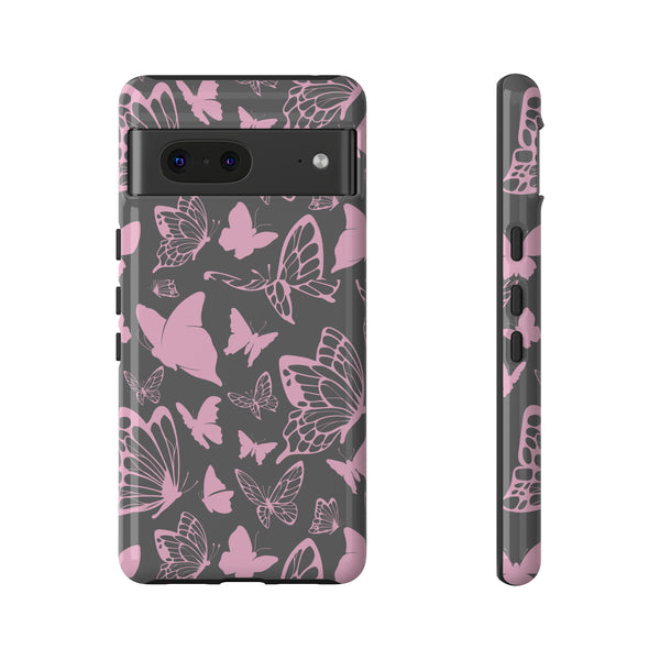 Phone Case with Butterfly Pattern Tough Cases