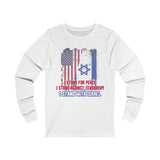 I Stand with Israel Long Sleeve T-Shirt Printify