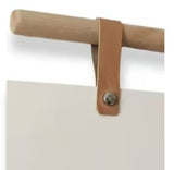 Leather Straps for Hanging Signage on Brackets/Rods/Stands Wedding Sign Holder Business Sign Holder Plush
