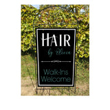 Custom Outdoor Large Metal Sign with Arbor Stand/Stake Plush