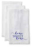 Tea Towel/Flour Sack Towel - Home Sweet Home Plush