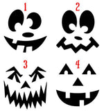 Halloween Stickers, Fall and Halloween Vinyl Decals, Fall Decor, Halloween Decor, Pumpkin Stickers, Fall Stickers, Jack O Lantern