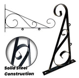 Custom 2-Sided 18" x 12" Outdoor Metal Sign and 24" Bracket - Perfect for Businesses, House Signs and more! Plush