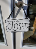 Open/Closed Sign Plush