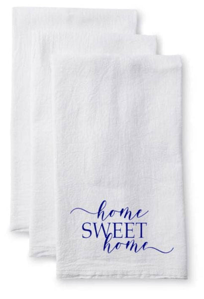 Home Sweet Home Flour Sack Towel - Tea Towel Plush