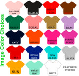 School Name Football T-Shirt - Ladies Plush